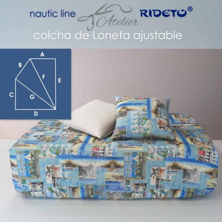 Mattress cover for Boat mattress rectangular shape right chamfer