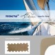Drap housse 50/50 cot-poly couchette bateau, forme trapèze isocèle