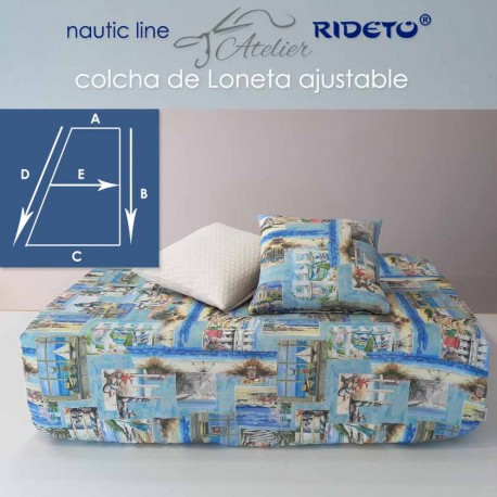 Mattress cover for Boat mattress rectangular Trapeze D